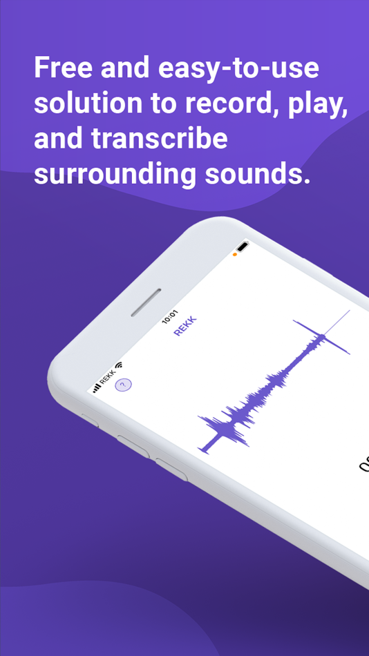 #1. REKK - Voice Recorder (iOS) 由: CLEVERCONTROL LLC