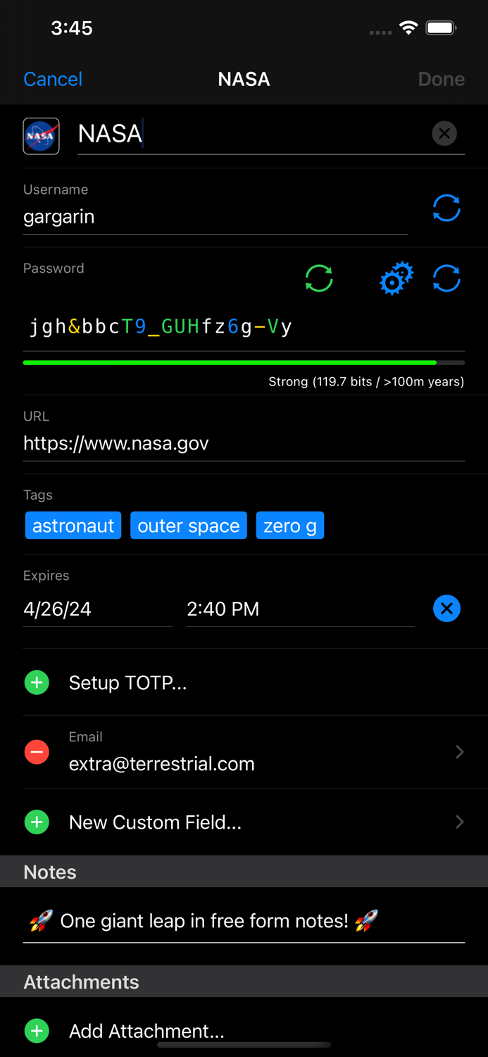 Strongbox - Password Manager