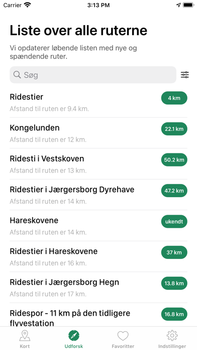Ridespor og Rideruter Screenshot