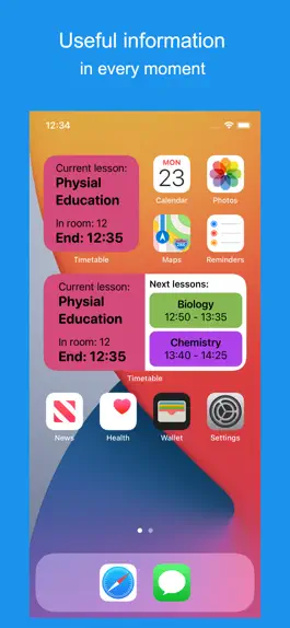Game screenshot Timetable school hack