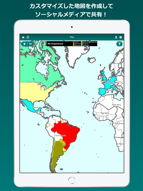 My Countries Mapのおすすめ画像5