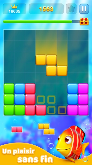 Screenshot #3 pour Block Puzzle Fish