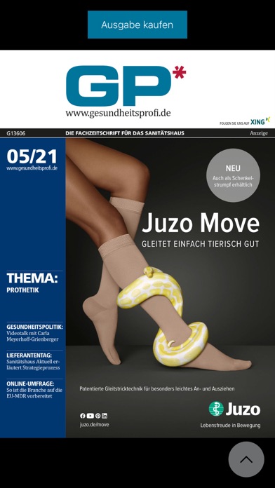 GesundheitsProfi Screenshot