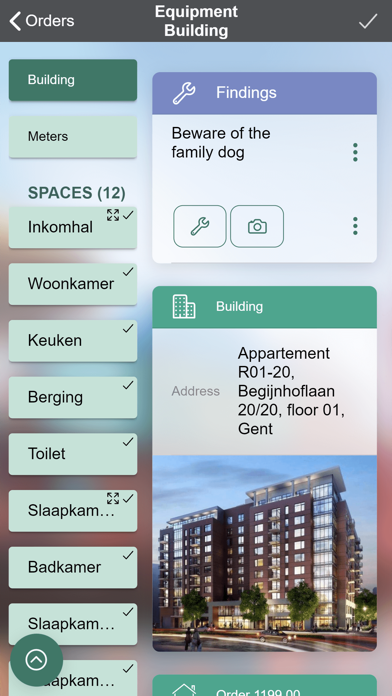 Planon Rental Assessor Screenshot