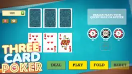 Game screenshot Three Card Poker Mania hack
