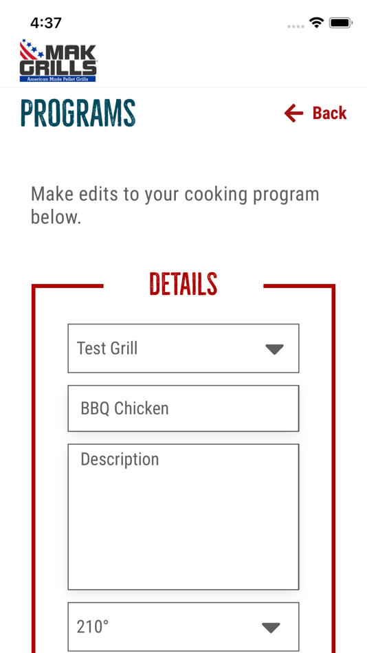 #2. MAK Grills Mobile (iOS) Podle: MAK Grills