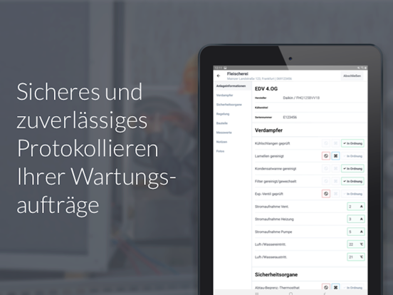 Screenshot #4 pour Protokoll System