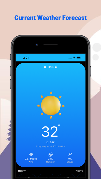 MyWeather - Latest forecast Screenshot