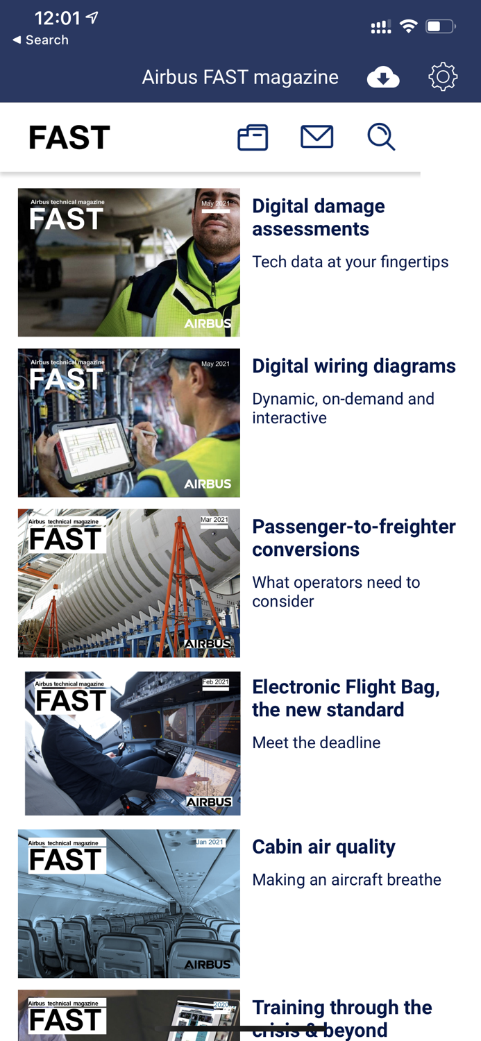 FAST magazine by Airbus