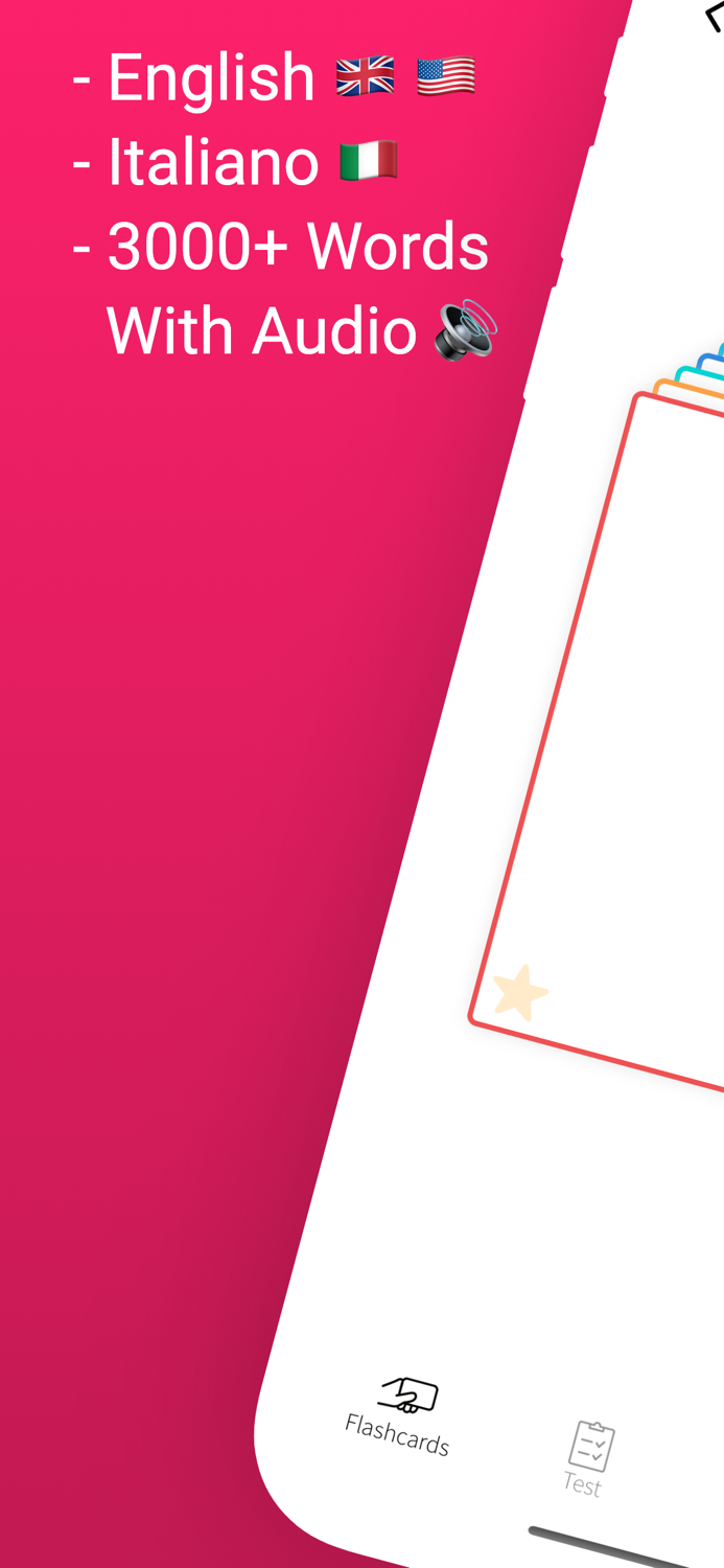 Practice English Italian Words