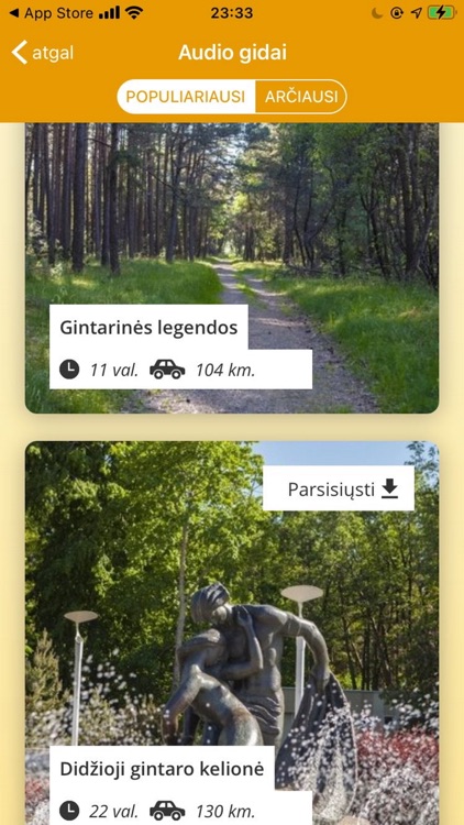 Gintaro kelionė screenshot-3