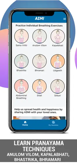 Game screenshot ASMI - Pranayama App hack