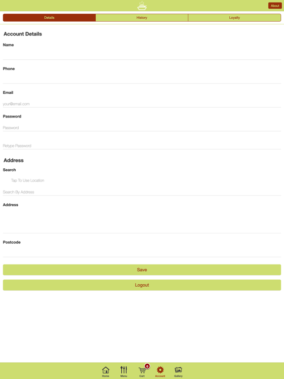 Screenshot #6 pour Food Fest App