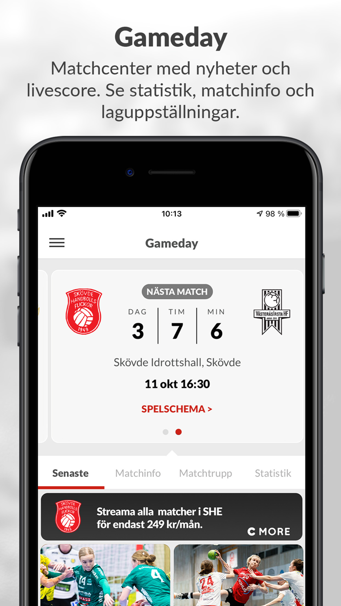 Skövde HF - Gameday