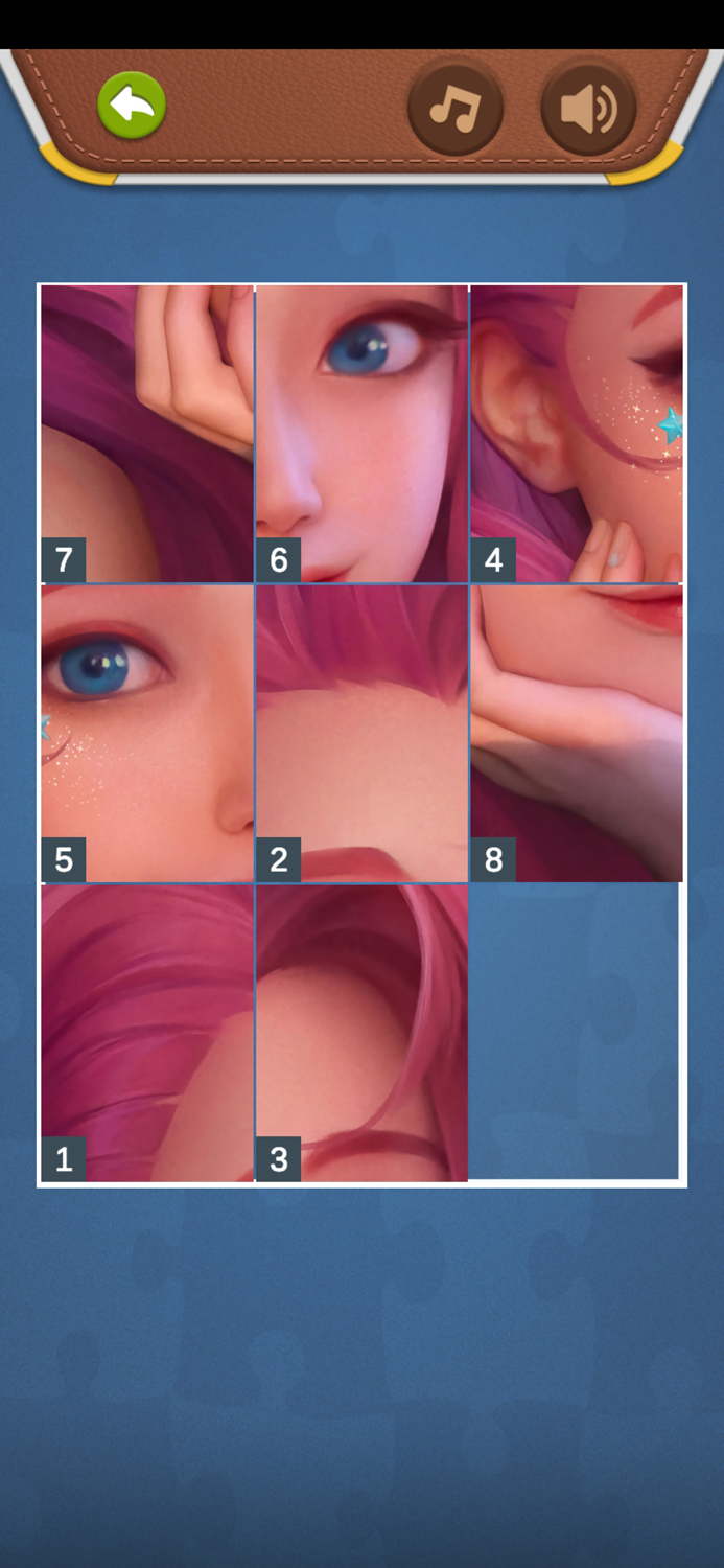 Number Puzzle- klotski Riddle