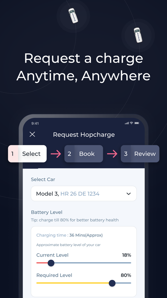 #3. Hopcharge (iOS) 由: EVQ TECHNOLOGIES PRIVATE LIMITED