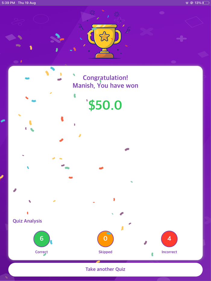 Learn and Earn Rewards