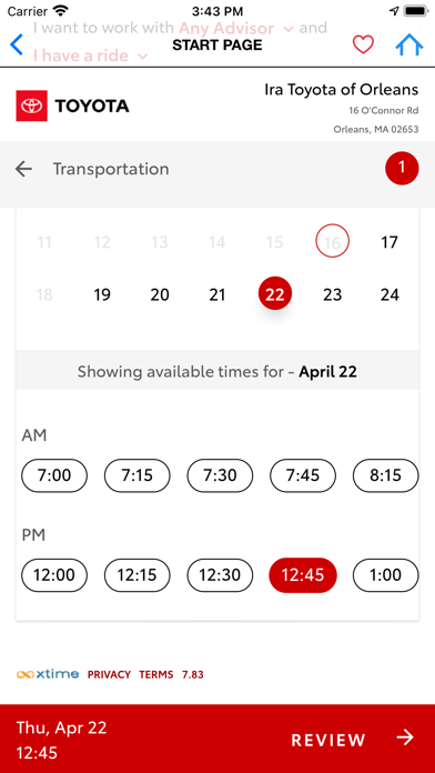 Ira Toyota of Orleans Screenshot
