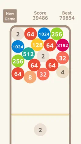 Game screenshot 2048 Bubble Pop apk