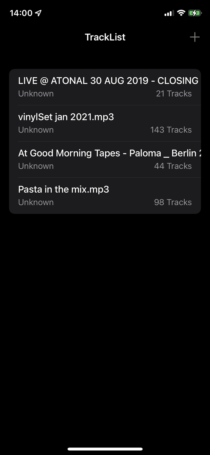 TrackList – Analyze DJ Sets