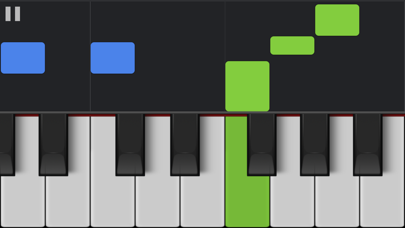Screenshot #1 pour Piano, with songs