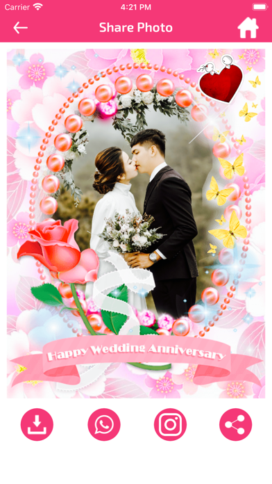 Anniversary Photo Frames Screenshot