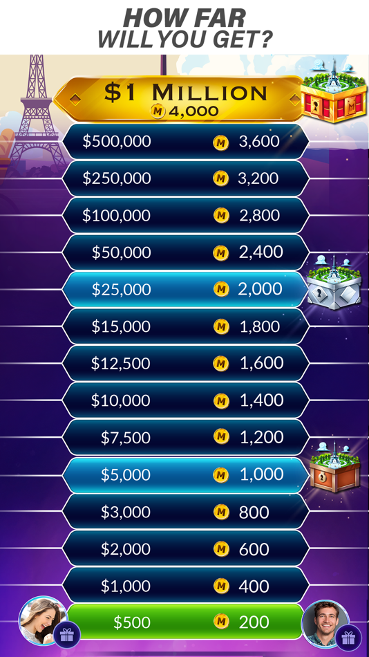 #3. Millionaire Trivia: TV Game (iOS) 由: Uken Inc.
