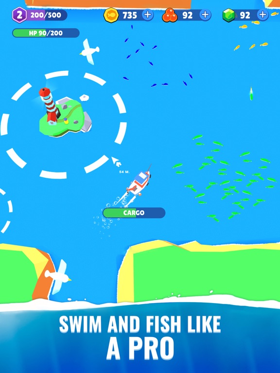 Screenshot #5 pour Fish idle: hooked tycoon