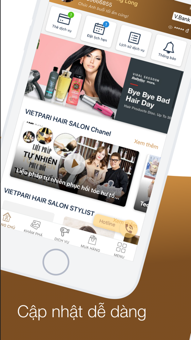 Salon VietPari Screenshot