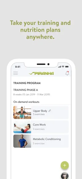 Game screenshot Piranha Fitness TRACK apk