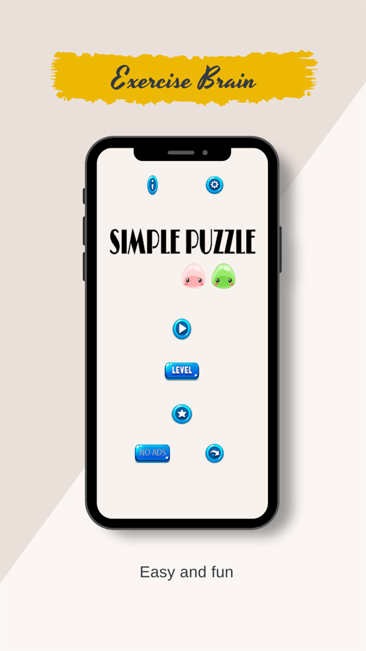 #1. Simple Puzzle Learning Riddle (iOS) Podle: Prathed Sangwongvanit