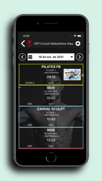 CR7 Fitness By Crunch PT Screenshot