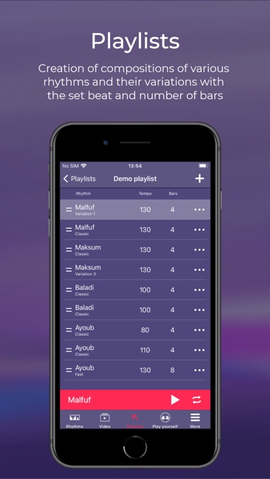 Darbuka Rhythms Screenshot