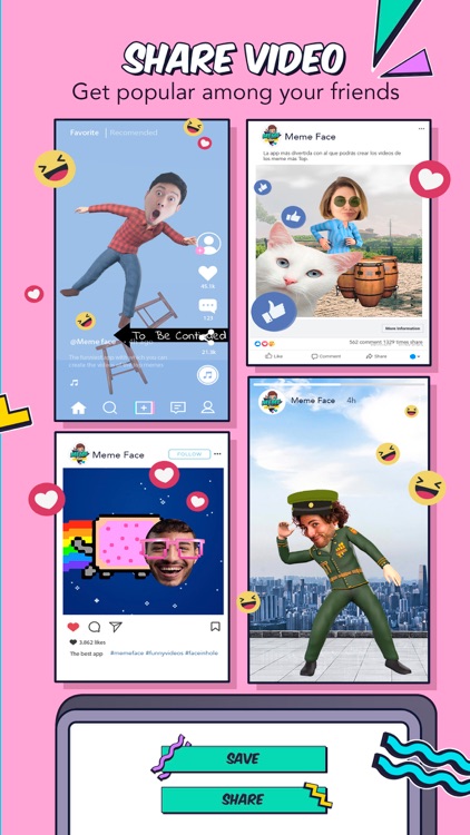 Meme Face – Video Maker in 3D screenshot-4