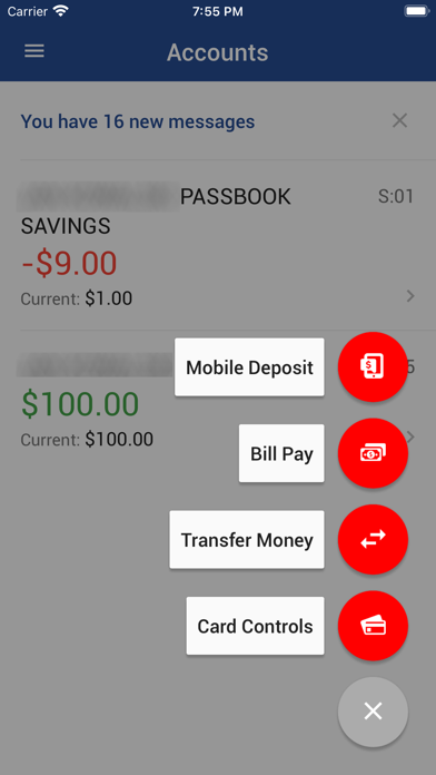 PSFCU Mobile Banking Screenshot