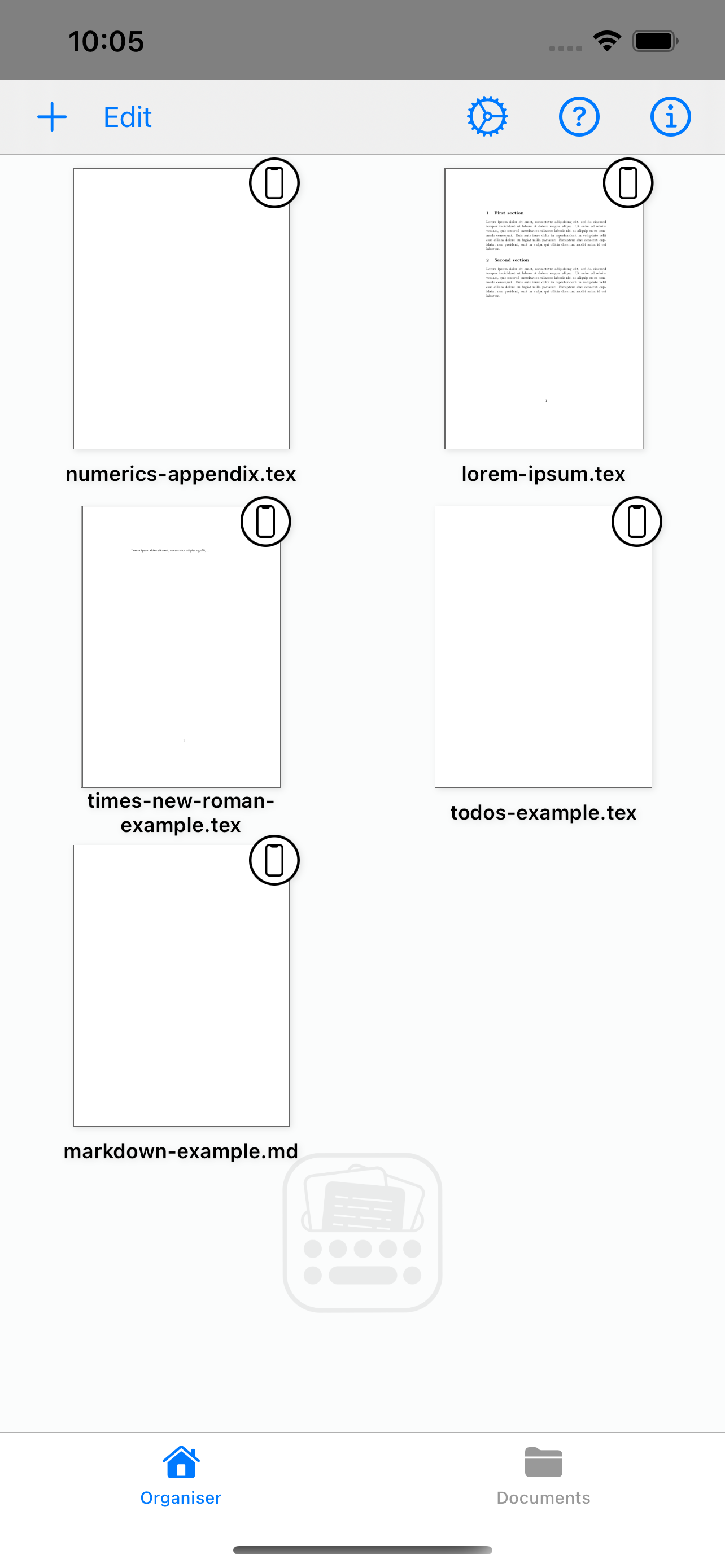 Texifier : LaTeX editor