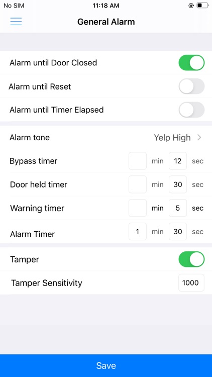 iDMA - Door Management Alarm