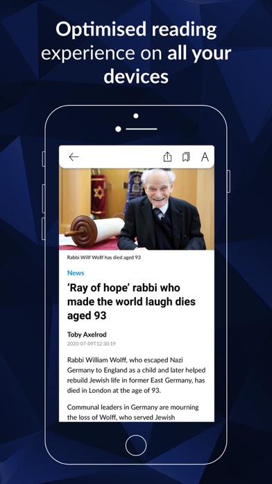 The Jewish Chronicle Screenshot