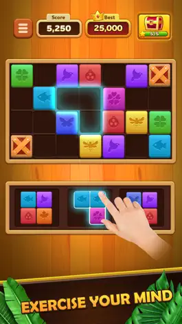 Game screenshot Triple Butterfly: woody puzzle hack