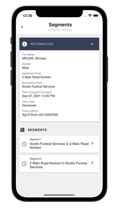 Communio CSS Transport Screenshot