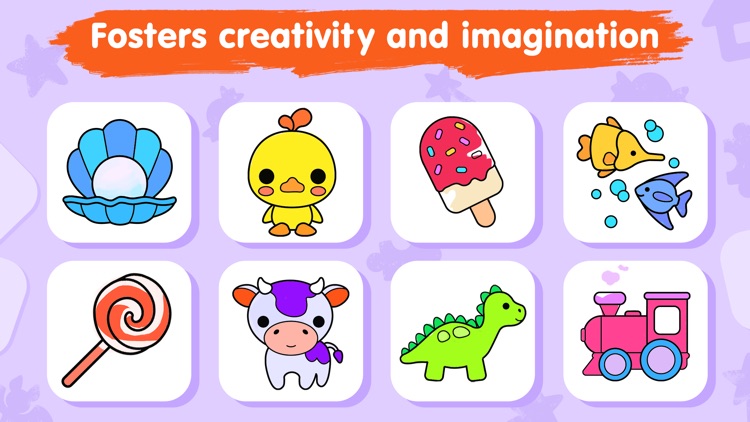 Kids coloring games for 3-5
