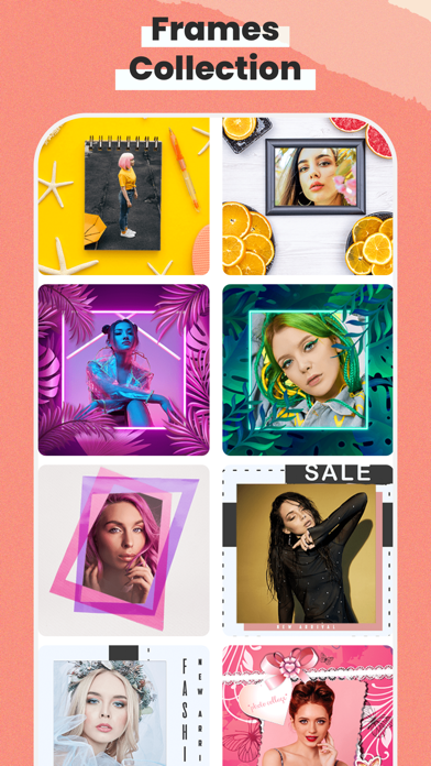Photo Frames Collage & Editor Screenshot
