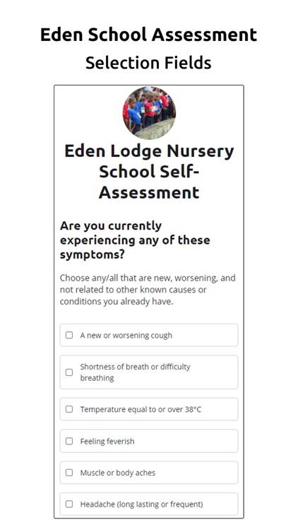 Eden School Assessment