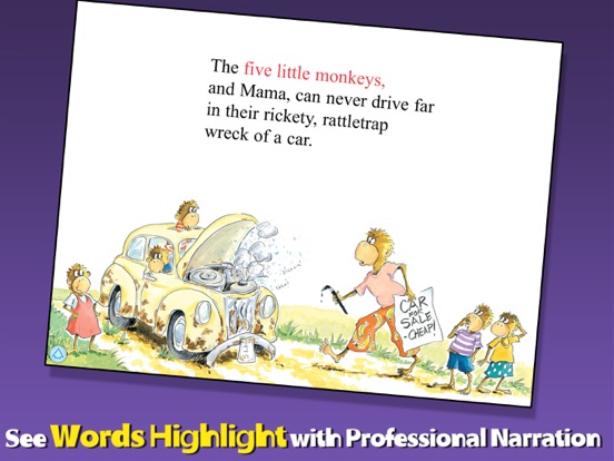 Screenshot #5 pour 5 Little Monkeys Wash the Car