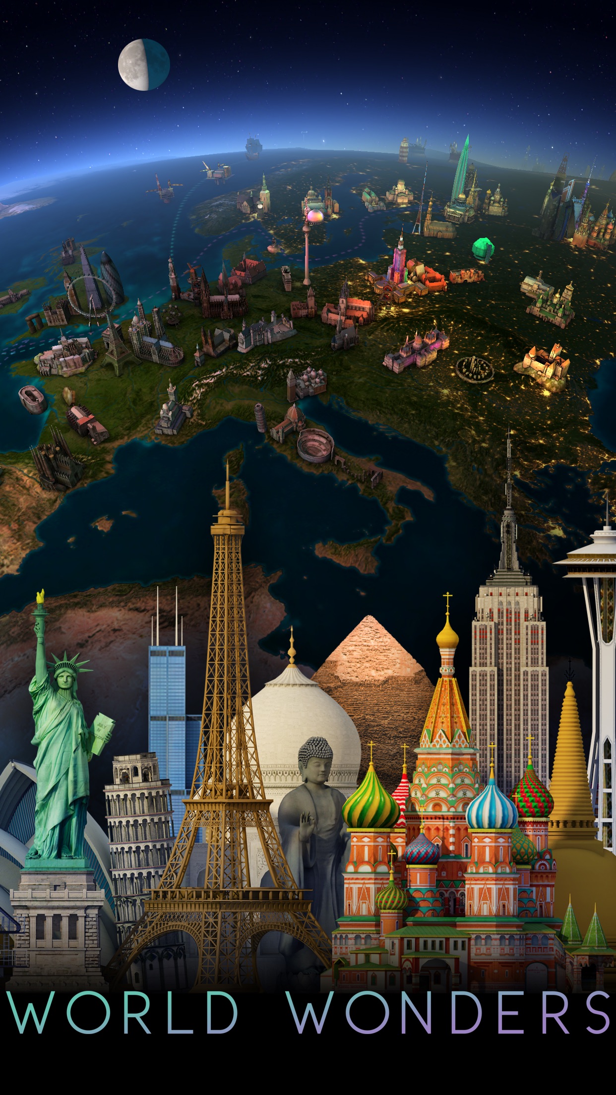 Screenshot do app Earth 3D - World Atlas