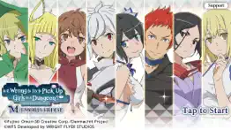 danmachi - memoria freese iphone screenshot 1