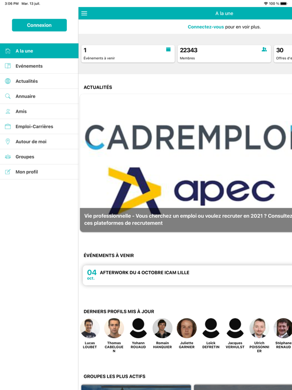 Screenshot #5 pour ICAM Alumni