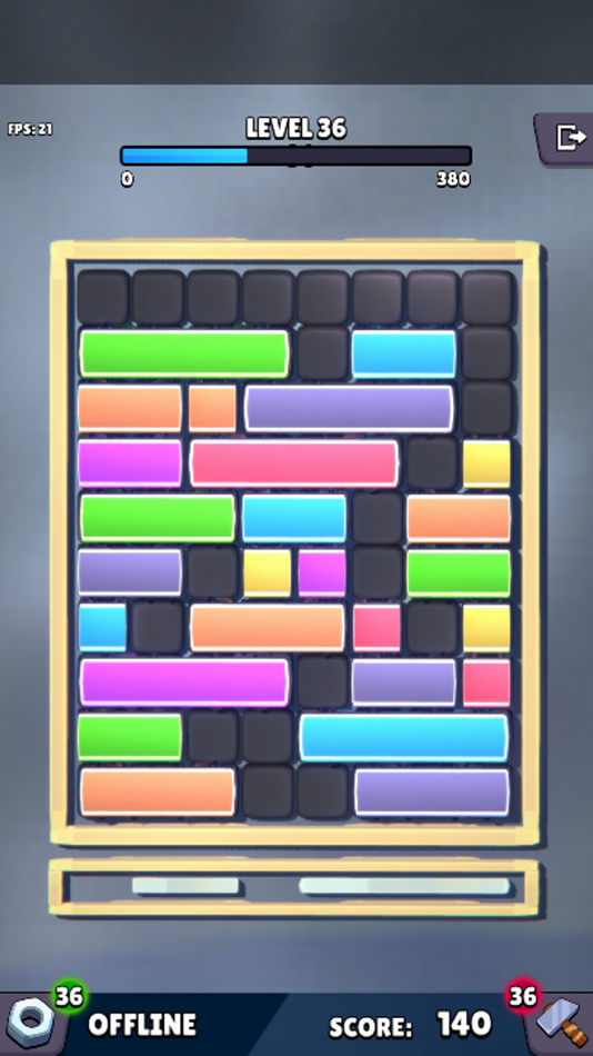 #2. Slide Block Puzzle 3D Online (iOS) Podle: Tran Viet