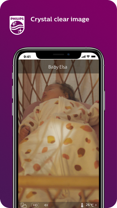 Screenshot #1 pour Philips Avent Baby Monitor+