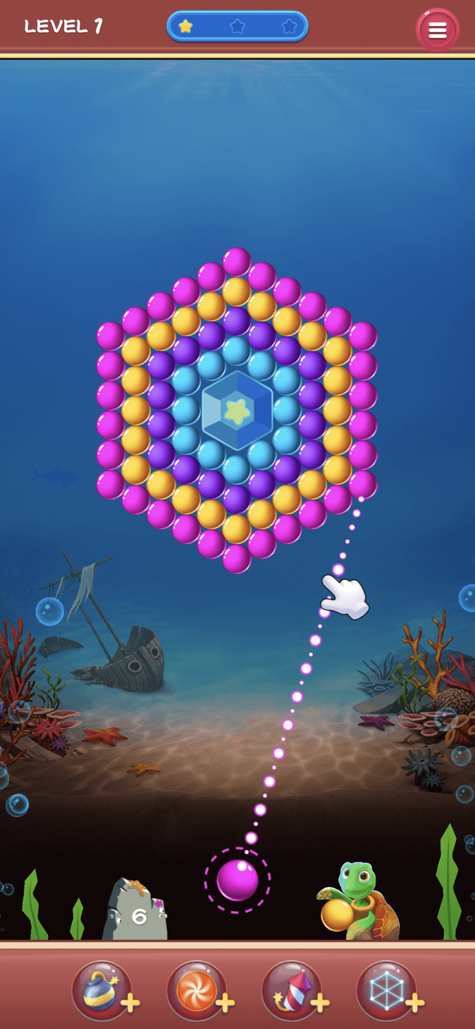 Shooter Bubble - Sea World